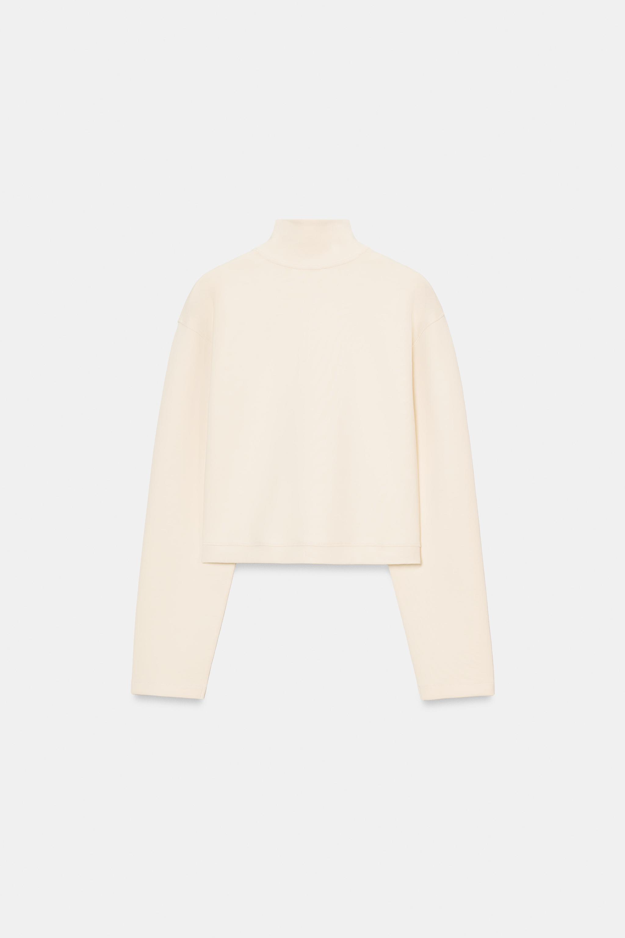 INTERLOCK POLO SWEATSHIRT