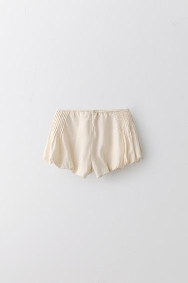 2-5 YEARS/ COTTON LINEN SAROUEL SHORTS LIMITED EDITION - Ecru by Zara - Image 1