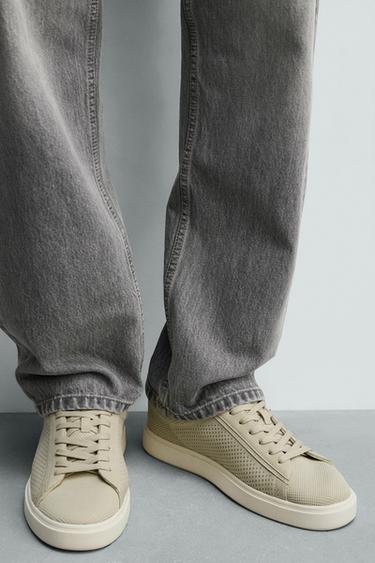 MESH TRAINERS - Sand Brown by Zara - Image 2