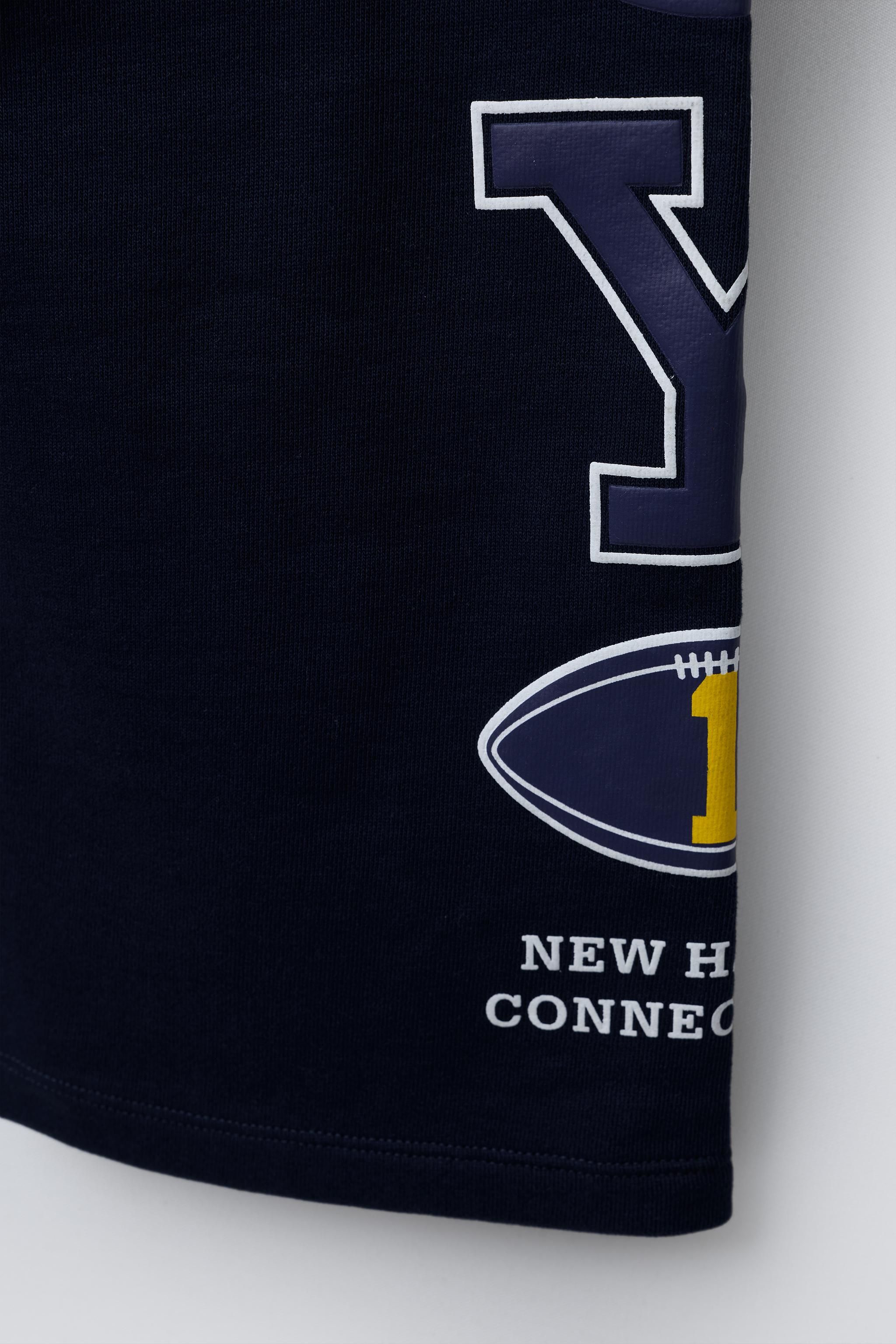 PANTALON EN MOLLETON WIDE LEG YALE UNIVERSITY™