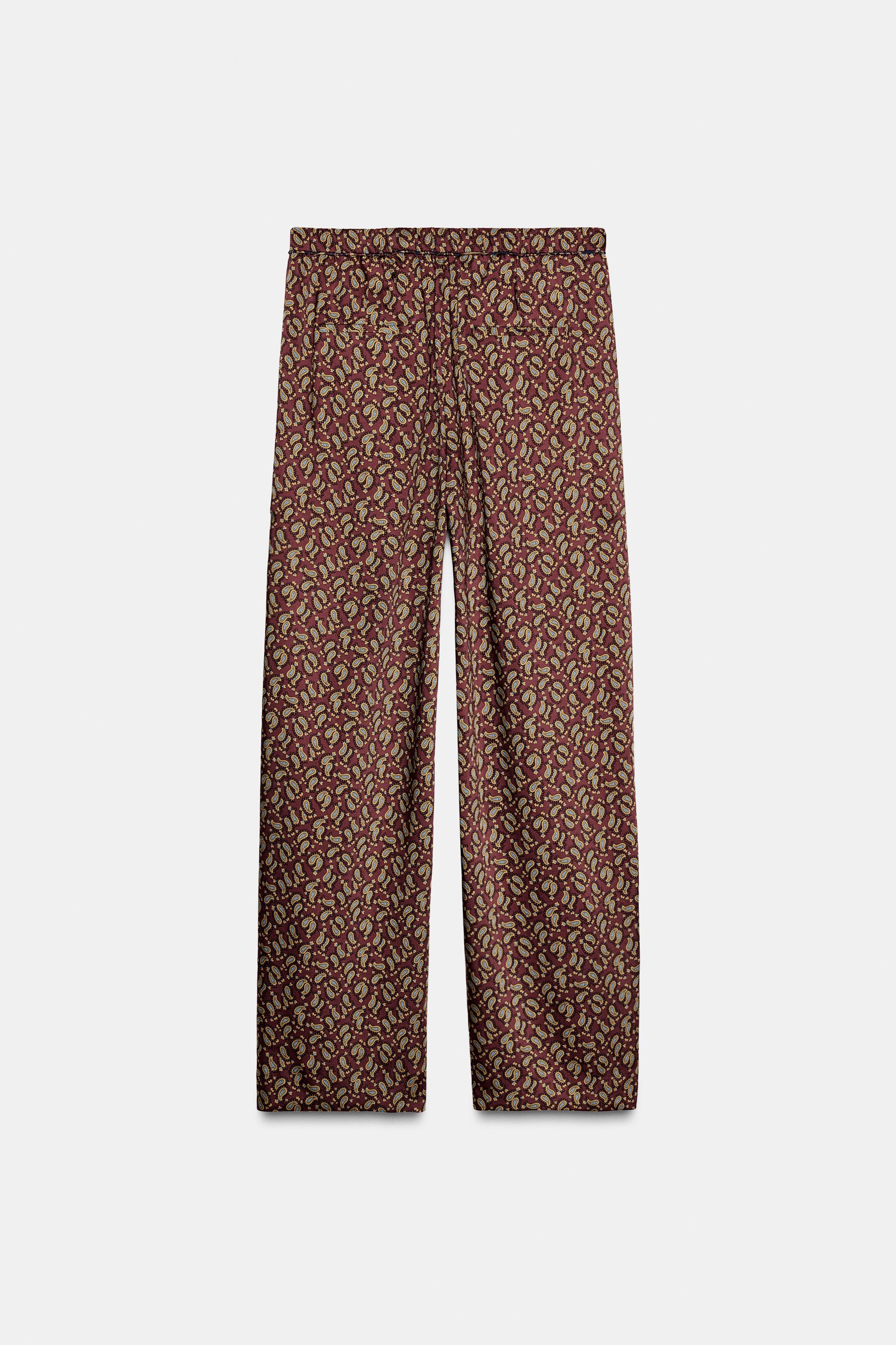 【WEWILL】PAISLEY PAJAMA TROUSERS The Paisley Box Pajamas for Women – Pop Star PJ Pants (PJ