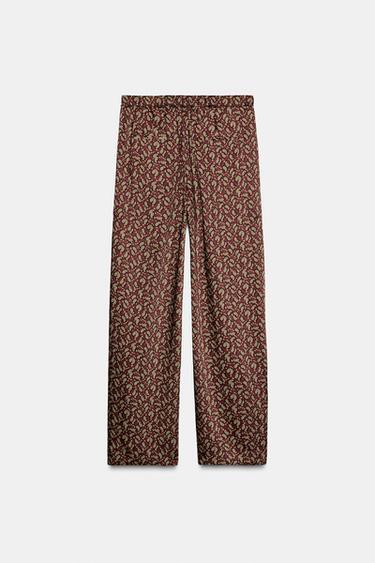 PANTALON PYJAMA PAISLEY ZW COLLECTION - Multicolore de Zara - Image 3