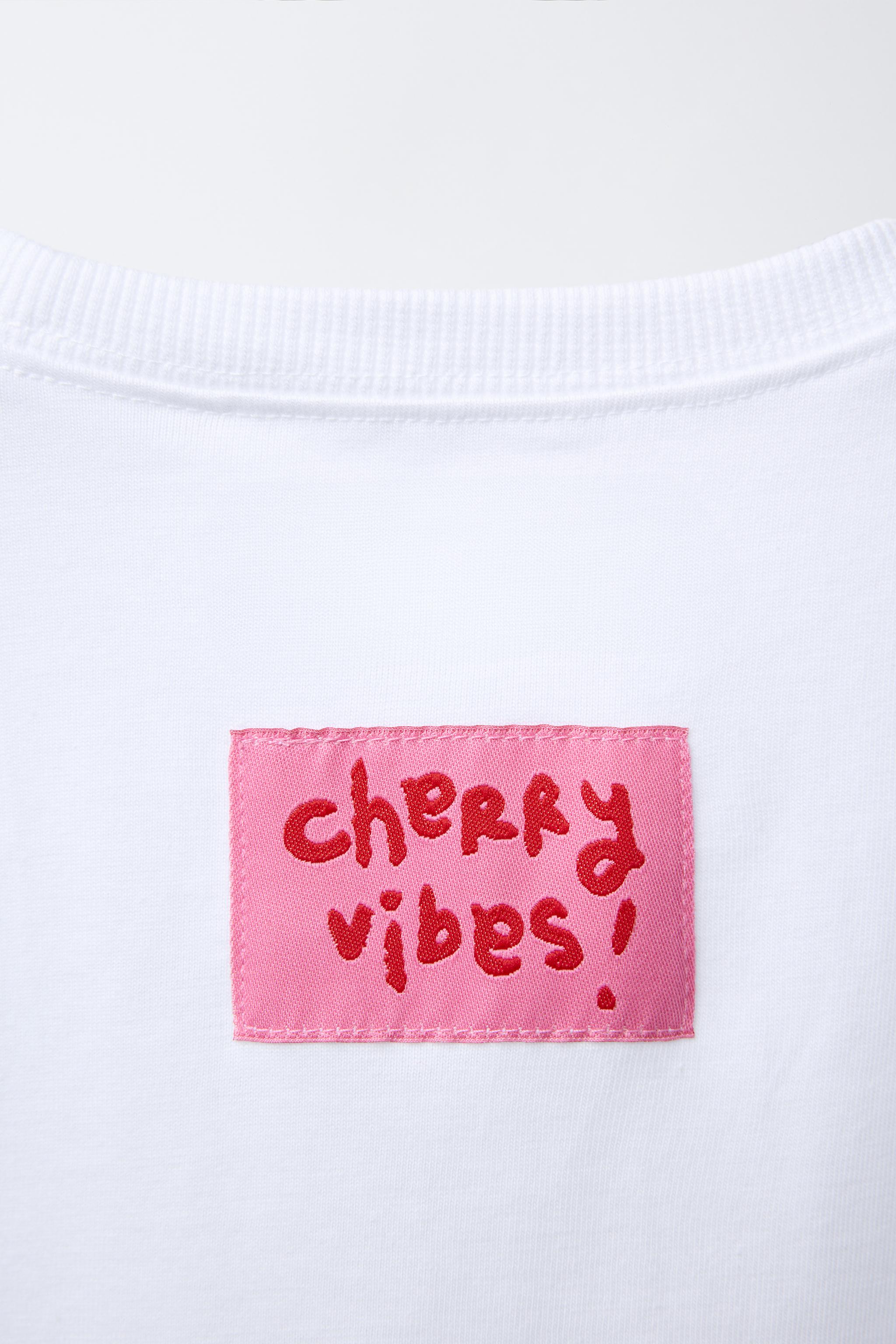 PRINTED T-SHIRT - White | ZARA United States PRINTED T-SHIRT - White | ZARA United States
