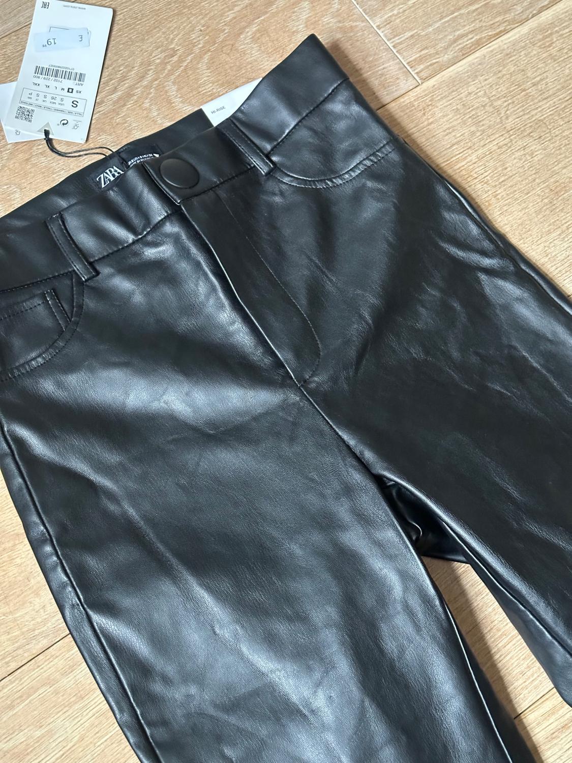 FAUX LEATHER LEGGINGS - Image 2