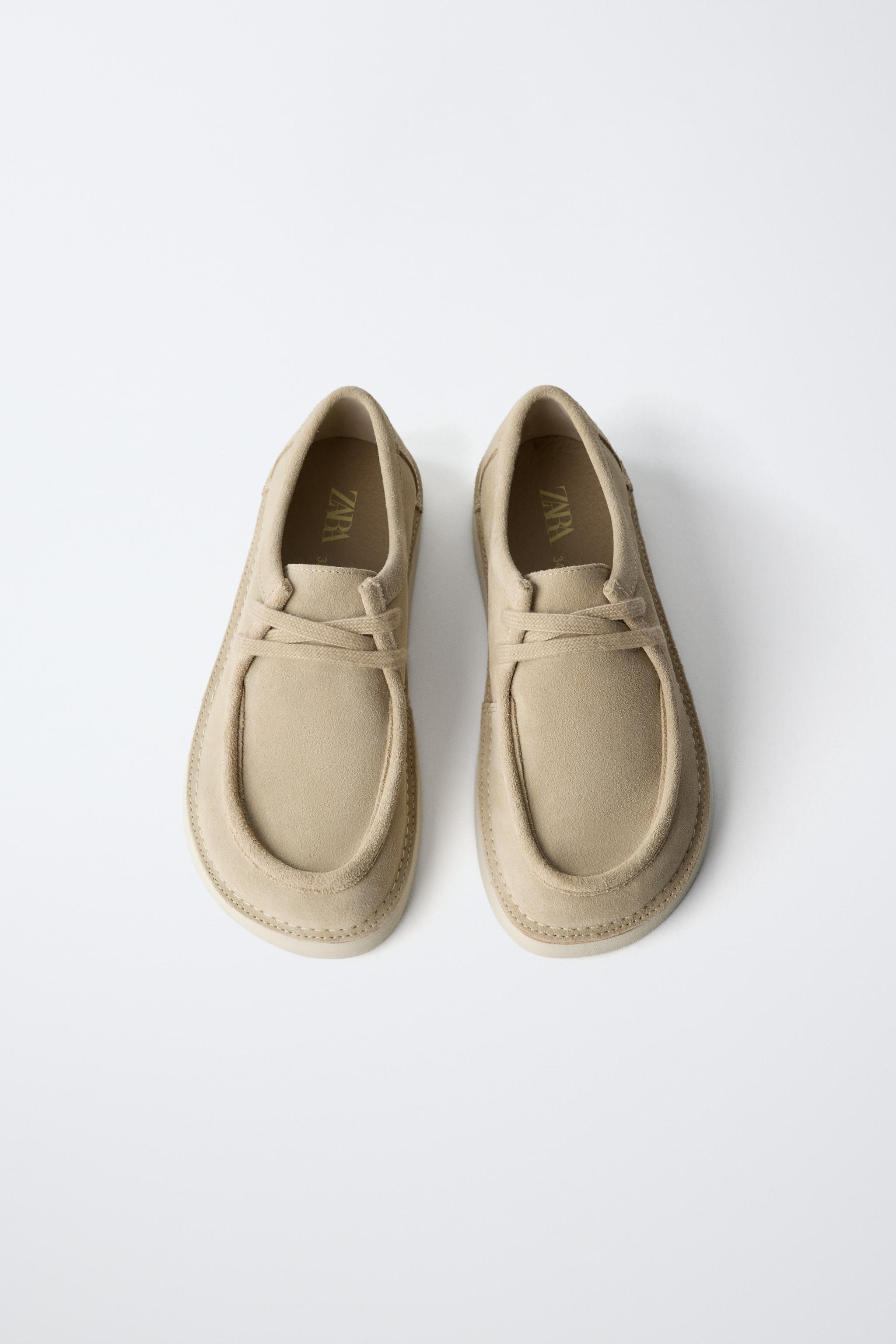 LACE-UP LEATHER SHOES