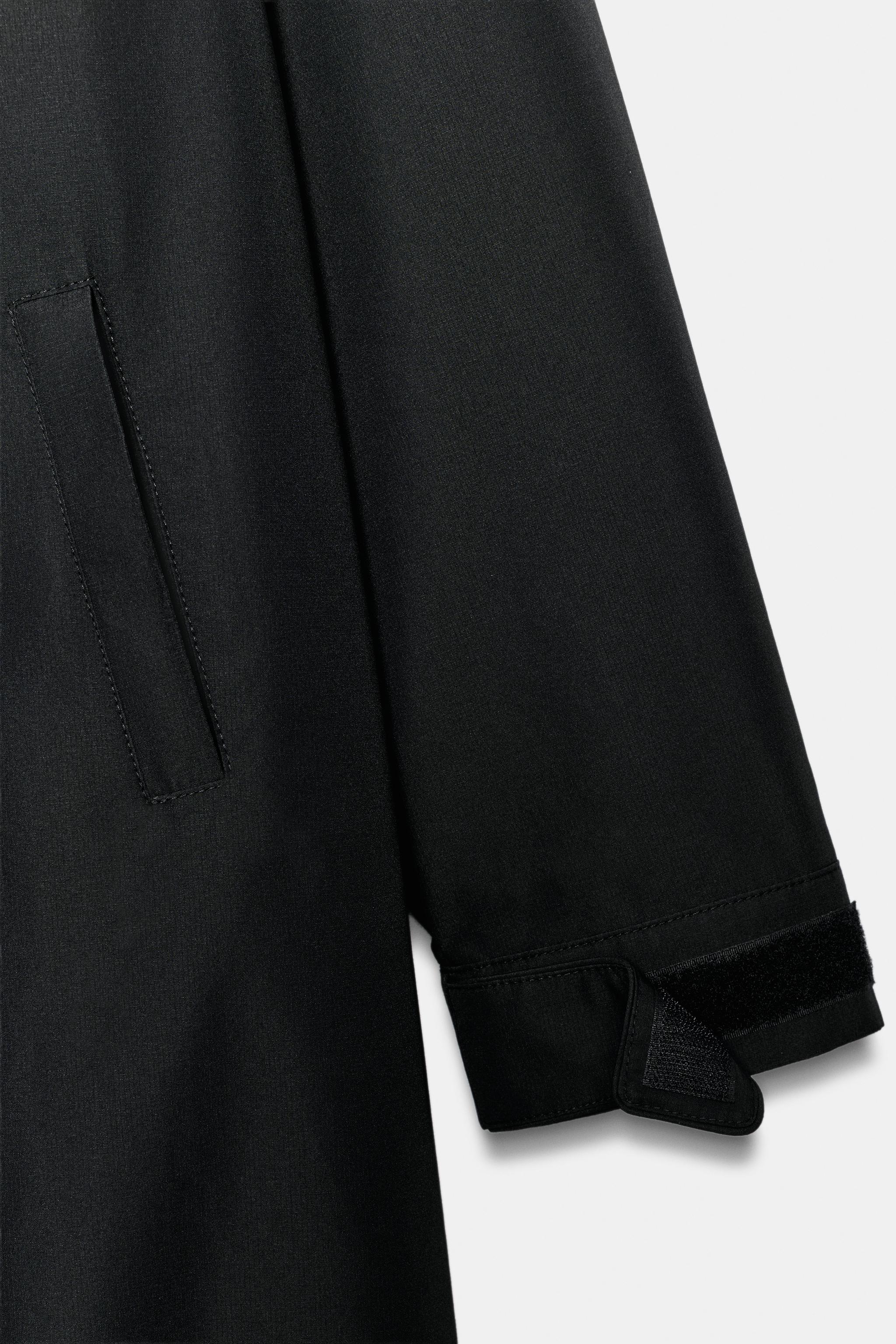 BLOUSON LONG TECHNIQUE DÉPERLANT ET COUPE-VENT