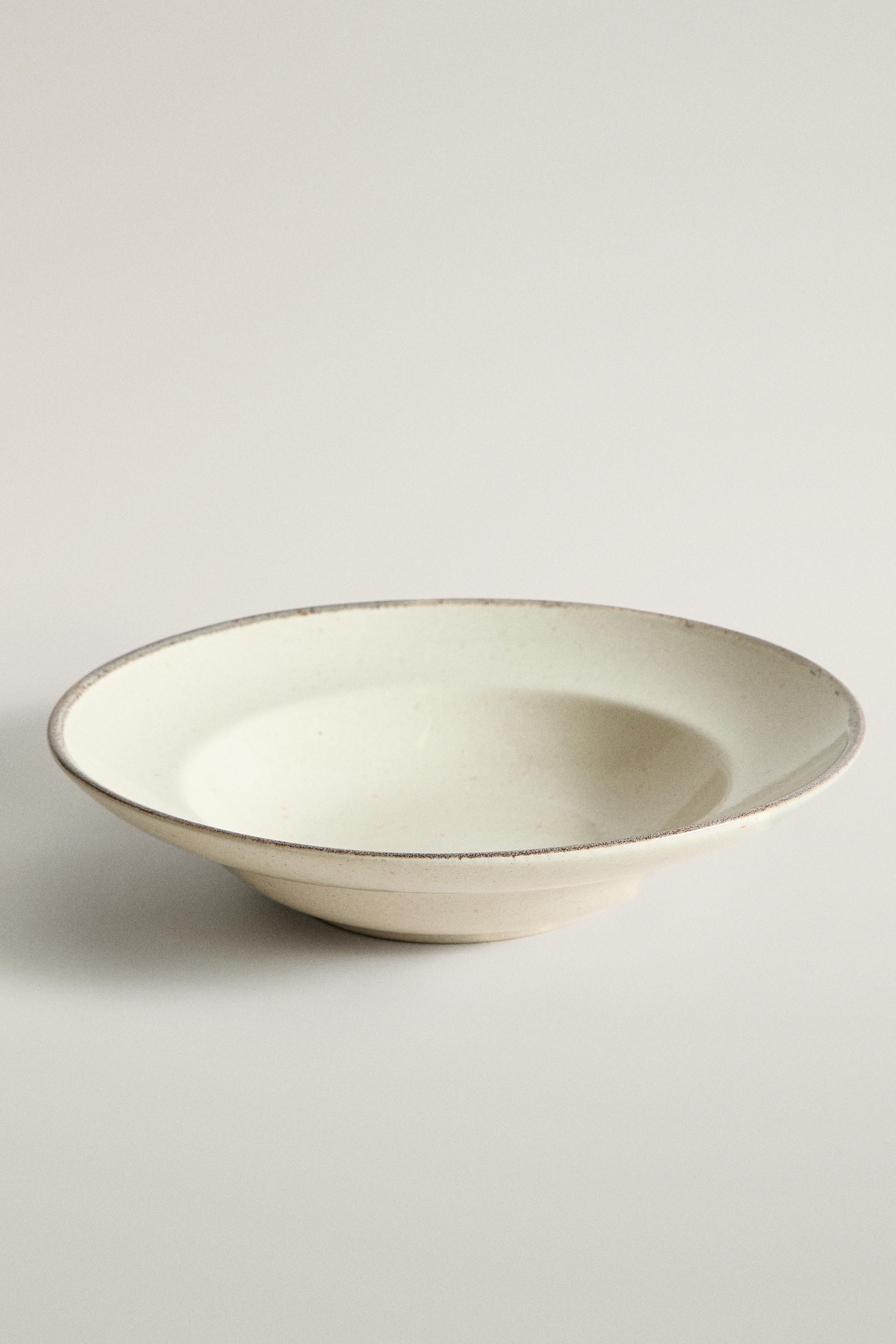 STONEWARE PASTA BOWL