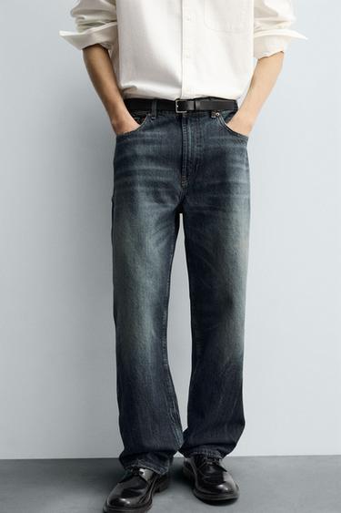 JEAN RELAXED STRAIGHT FIT - Bleu de Zara - Image 4