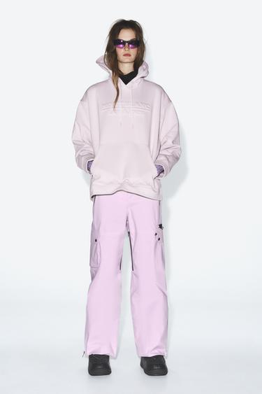 CARGO TROUSERS WATER RESISTANT AND WIND PROTECTION RECCO® TECHNOLOGY SKI COLLECTION - Light lilac by Zara