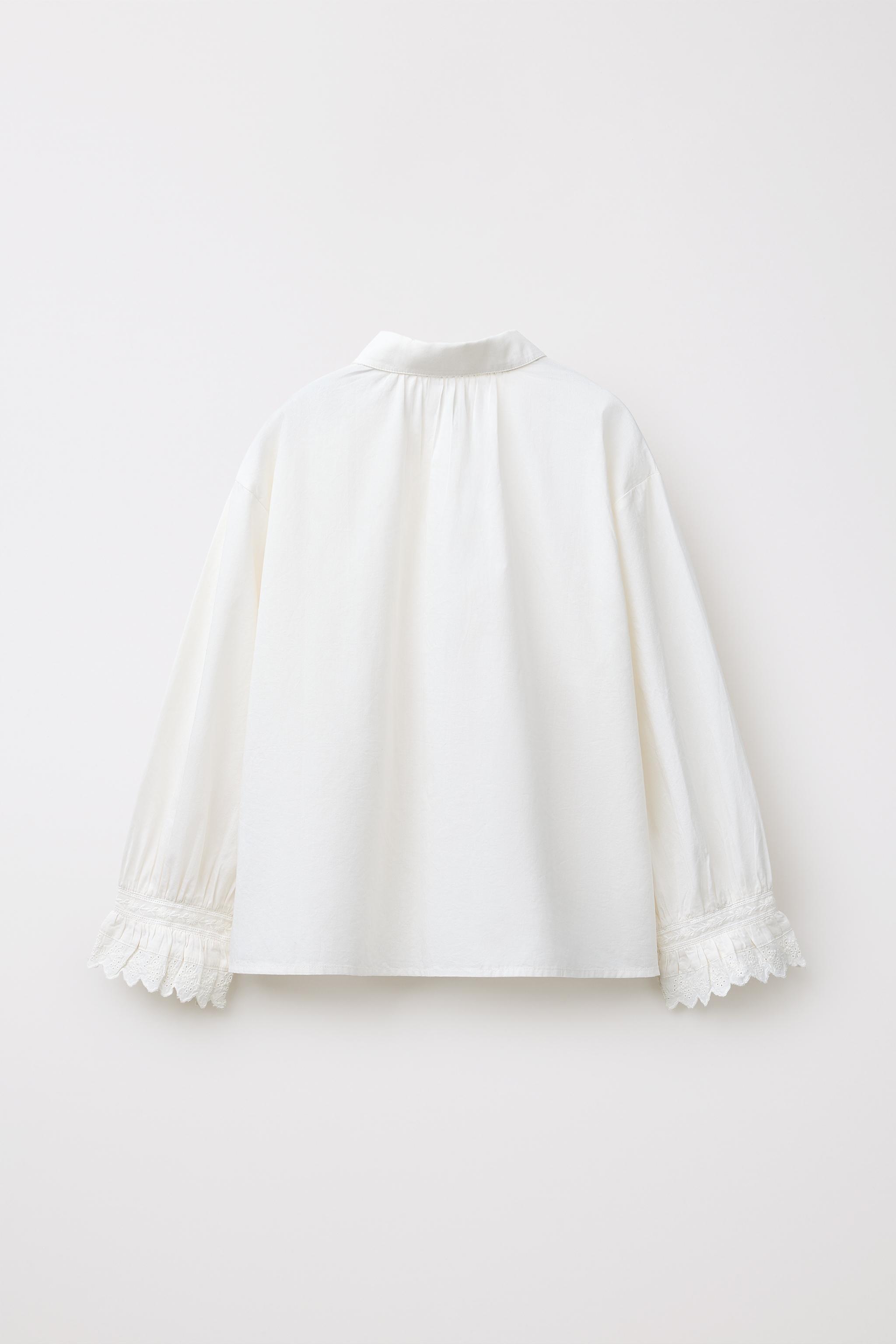 LIMITED EDITION EMBROIDERED PAJAMA SHIRT
