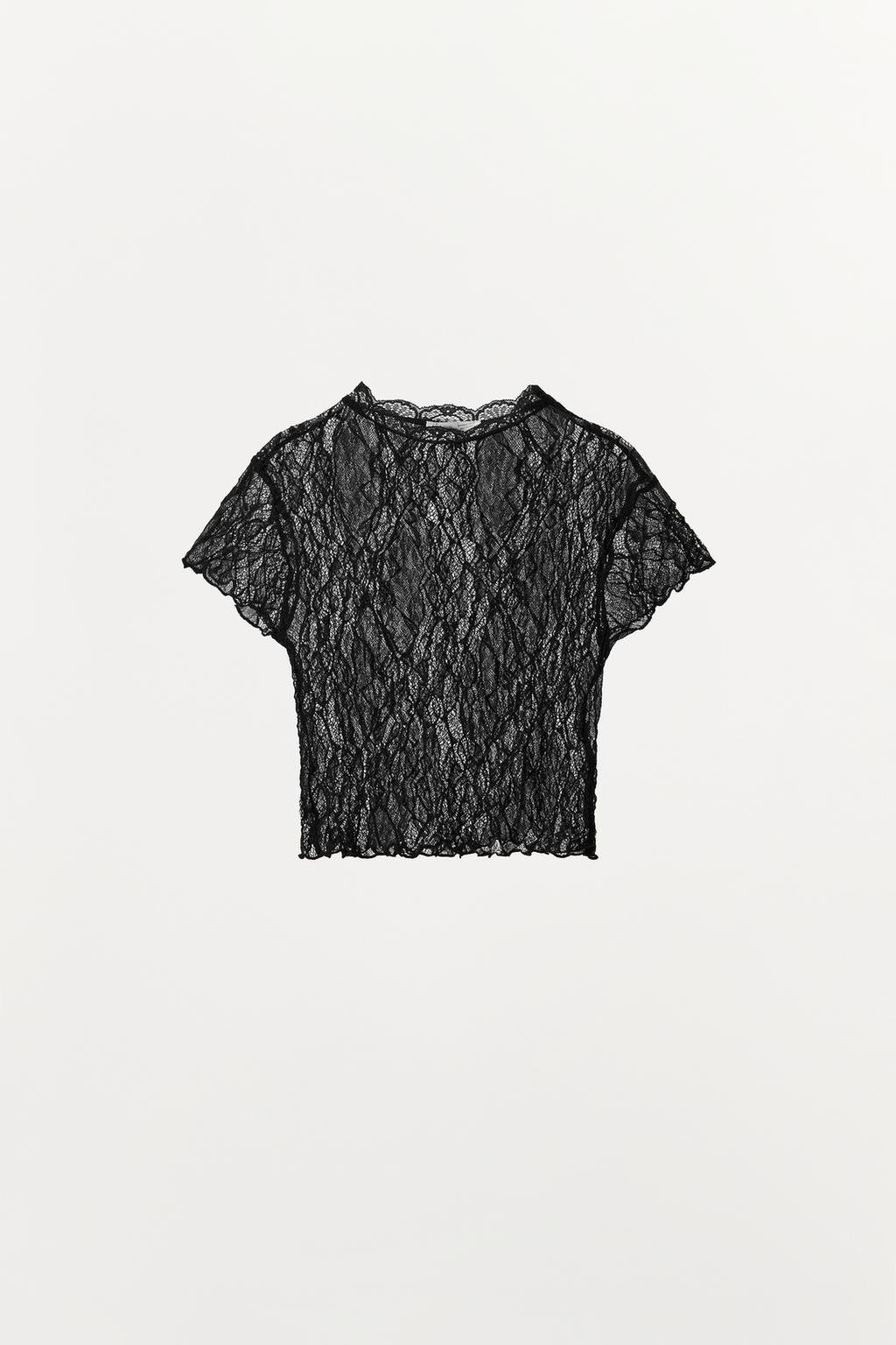 LACE CROP TOP - image 2