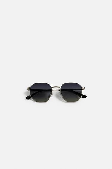 LUNETTES DE SOLEIL MÉTALLIQUES - Argent de Zara - Image 6