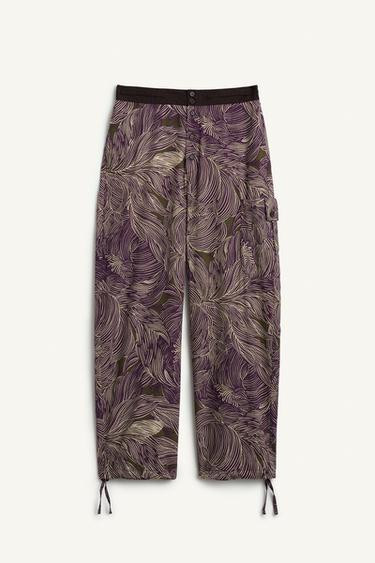 CALÇA ESTAMPADA - estamp-1 da Zara