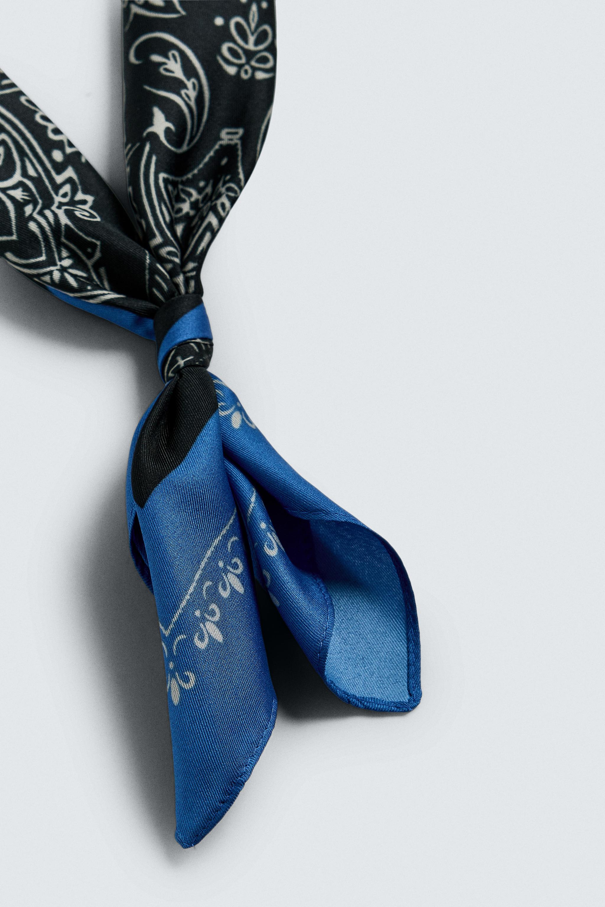 PAISLEY PRINT BANDANA - Bluish | ZARA South Africa