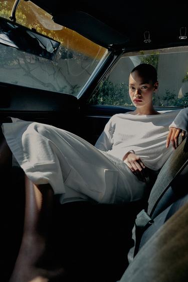 LONG CARGO BERMUDA SHORTS - Ecru by Zara - Image 5