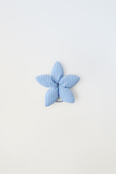 CHOUCHOU ÉTOILE MATELASSÉE RAYURES - Bleu clair de Zara