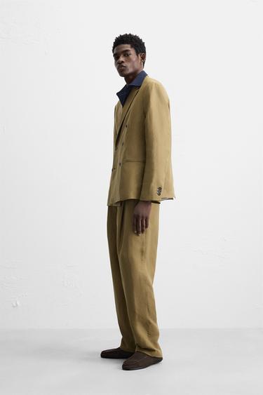 LYOCELL-LINEN SUIT - 000 by Zara - Image 0