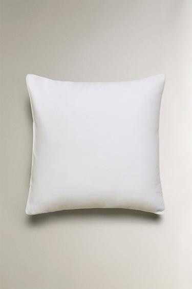 PILLOWCASE WITH PIQUÉ PIPING - White by Zara - Image 1