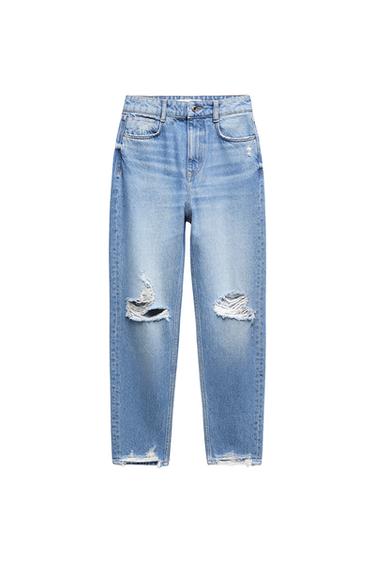 JEANS Z1975 MOM FIT ROTOS
