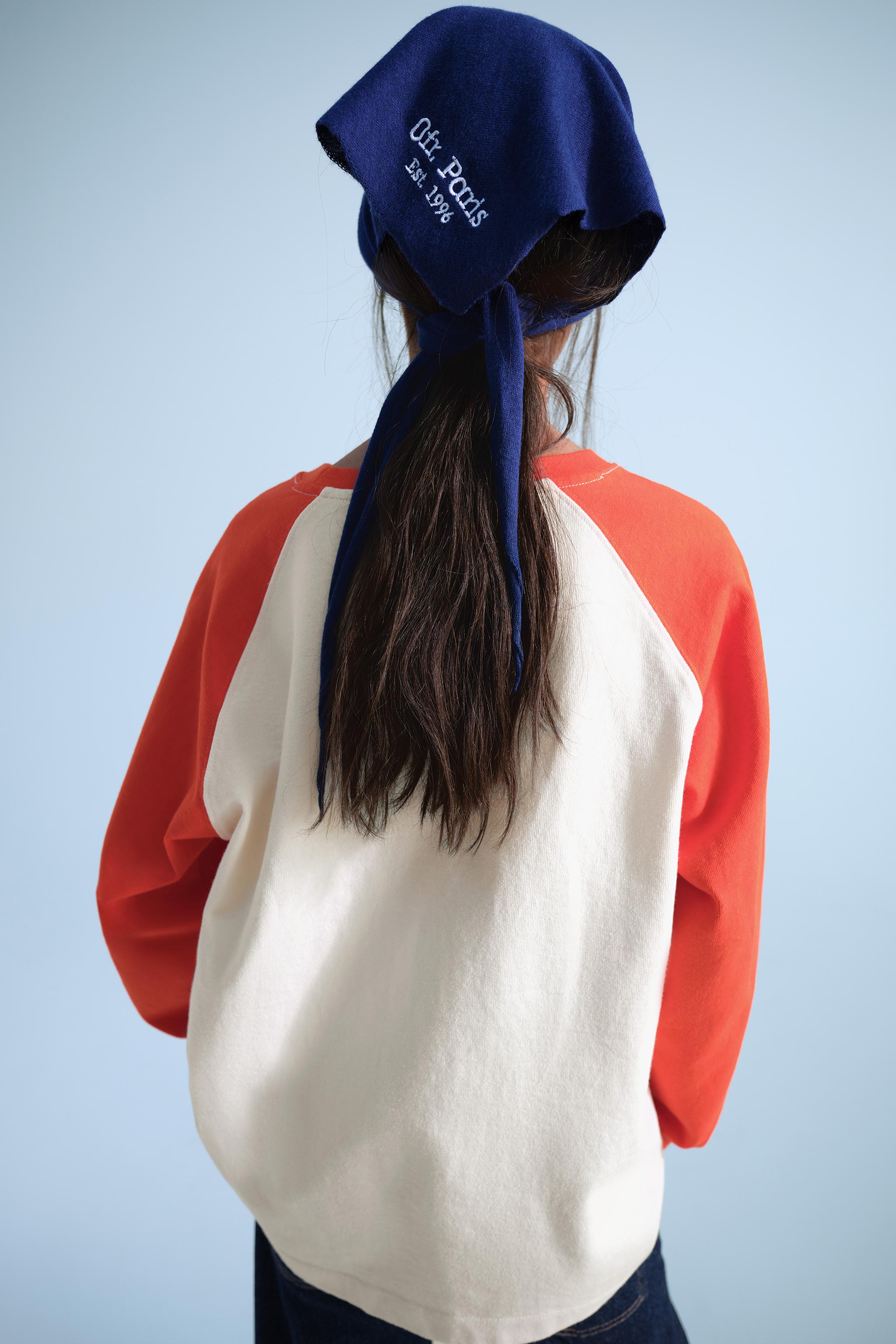 0FR. PARIS X ZARA RAGLAN LONG SLEEVE T-SHIRT