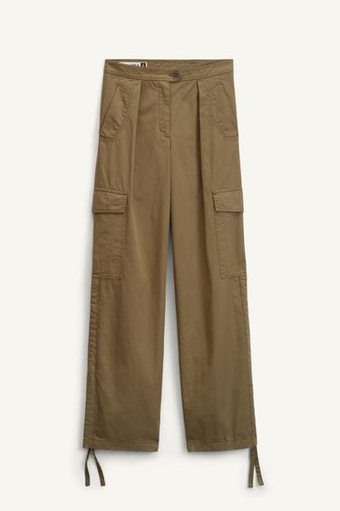 STRGHT PNT 14 - Khaki by Zara - Image 4