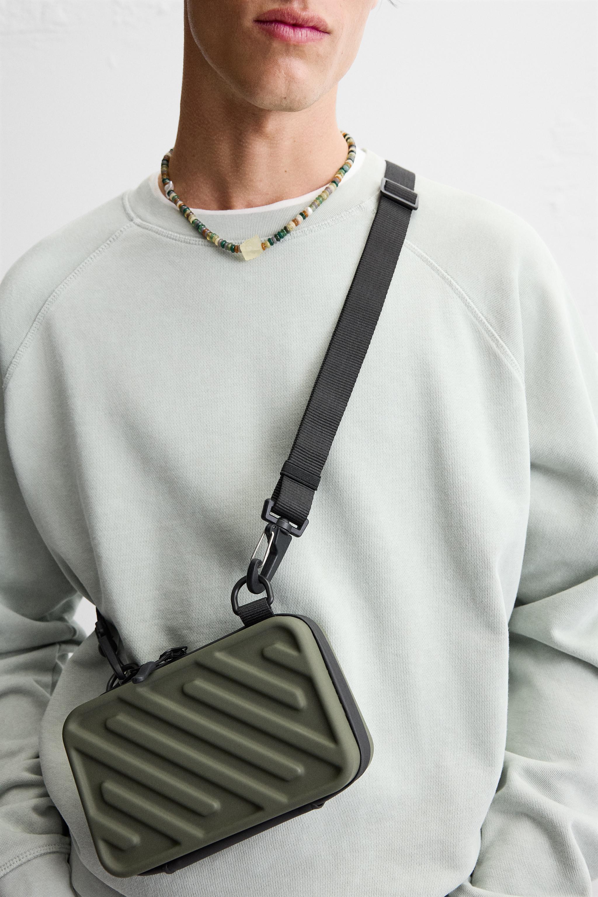 ZARA offers Mini Rigid Crossbody Zipper Box Bag