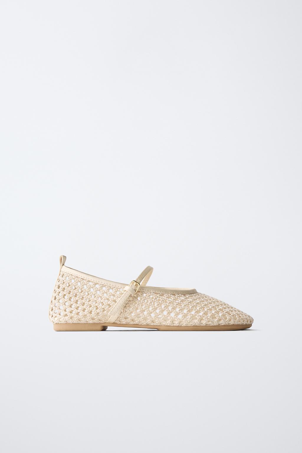 MESH BALLET FLATS
