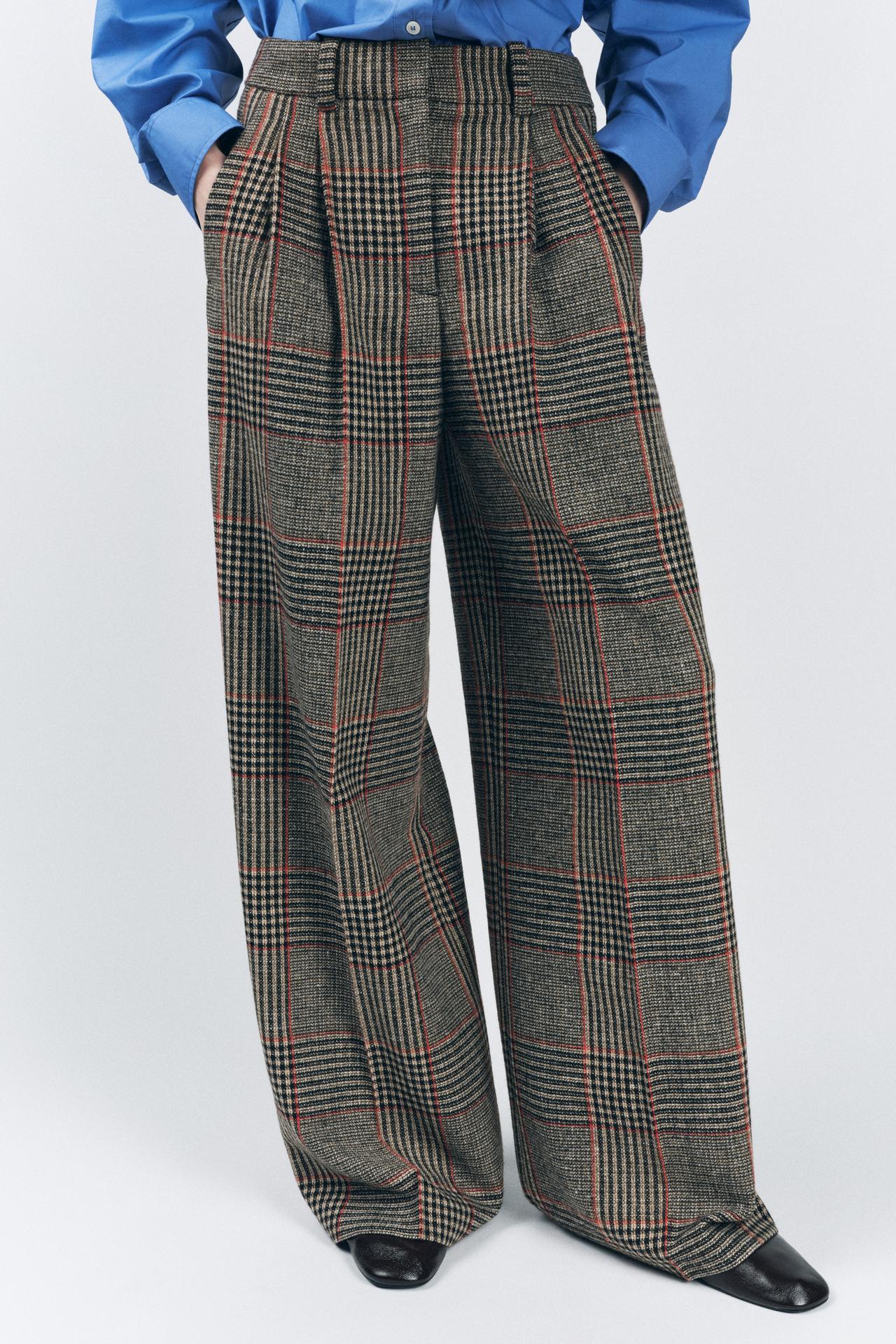 PANTALÓN CUADROS ZW COLLECTION