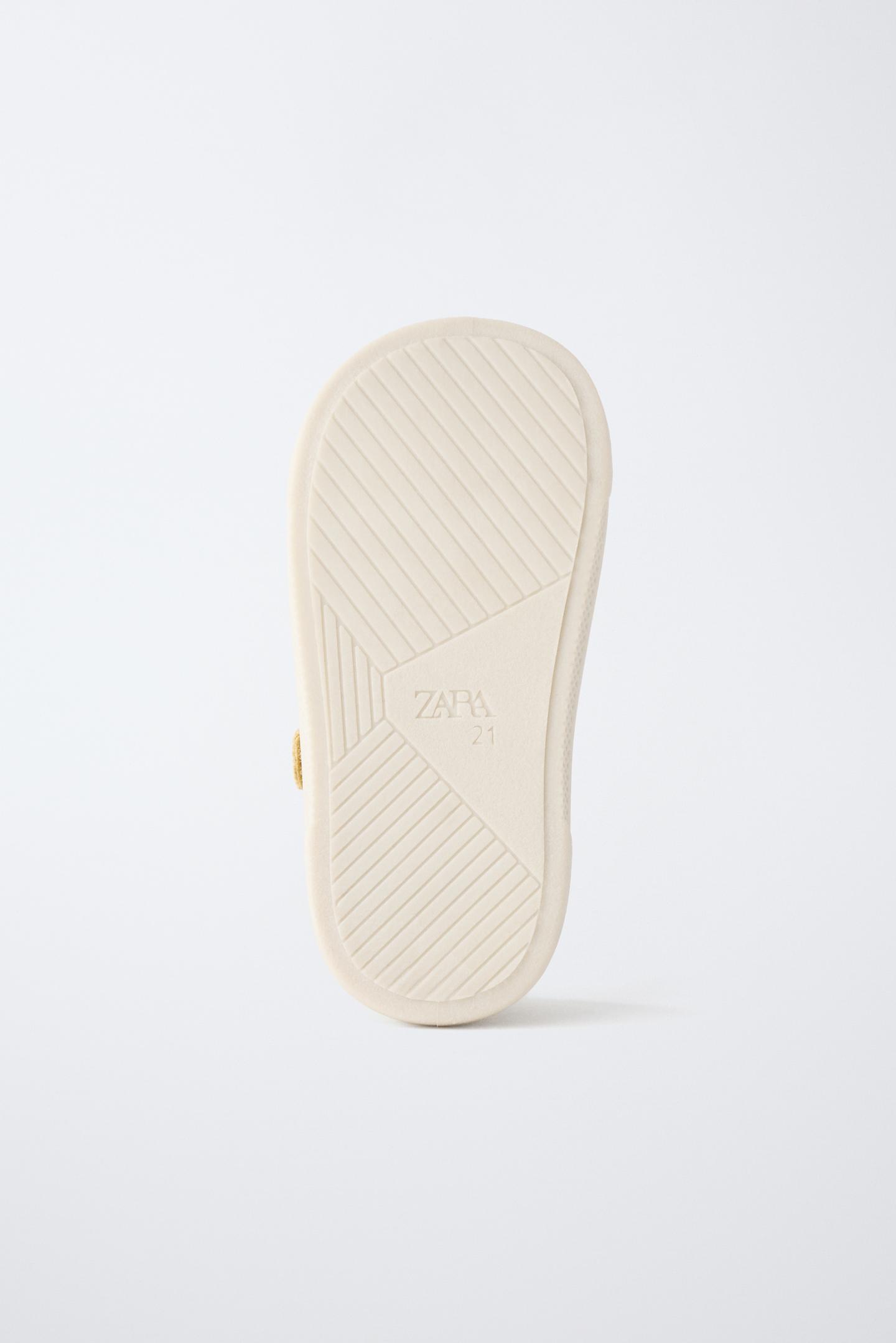 Детские кроссовки Zara Barefoot, цвет: Коричневый — фото 8