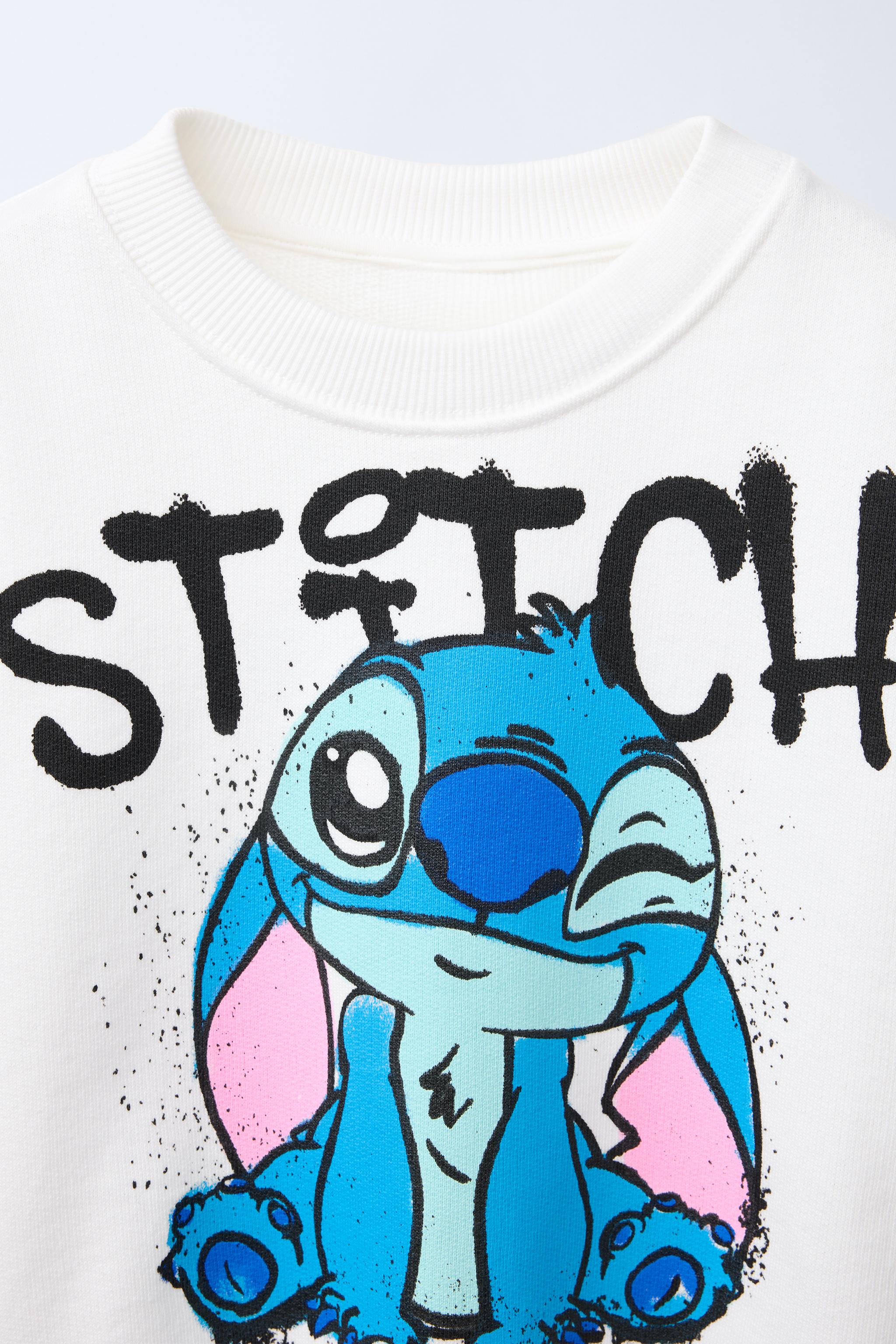 LILO & STITCH © DISNEY PRINTED SWEATSHIRT - Oyster-white