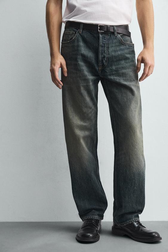 Slim Fit Jean Avec Fente Homme Jeans Pour Homme ZARA France