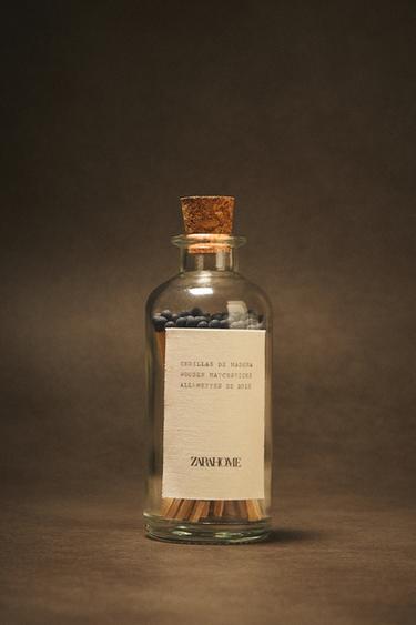 POT VERRE ALLUMETTES (60 UNITÉS) - Noir de Zara - Image 5