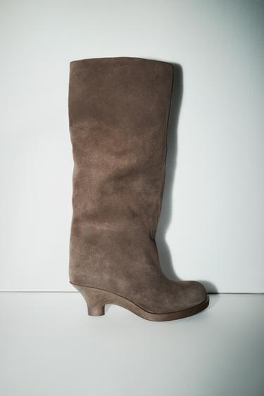 BOTA KITTEN CROUTE - Castanho da Zara