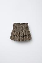 BUTTON-UP WAISTLESS DENIM SHORTS