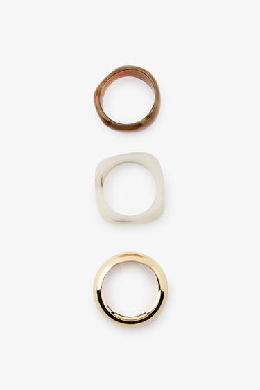 LOT DE 3 BRACELETS FORMES - Multicolore de Zara - Image 3