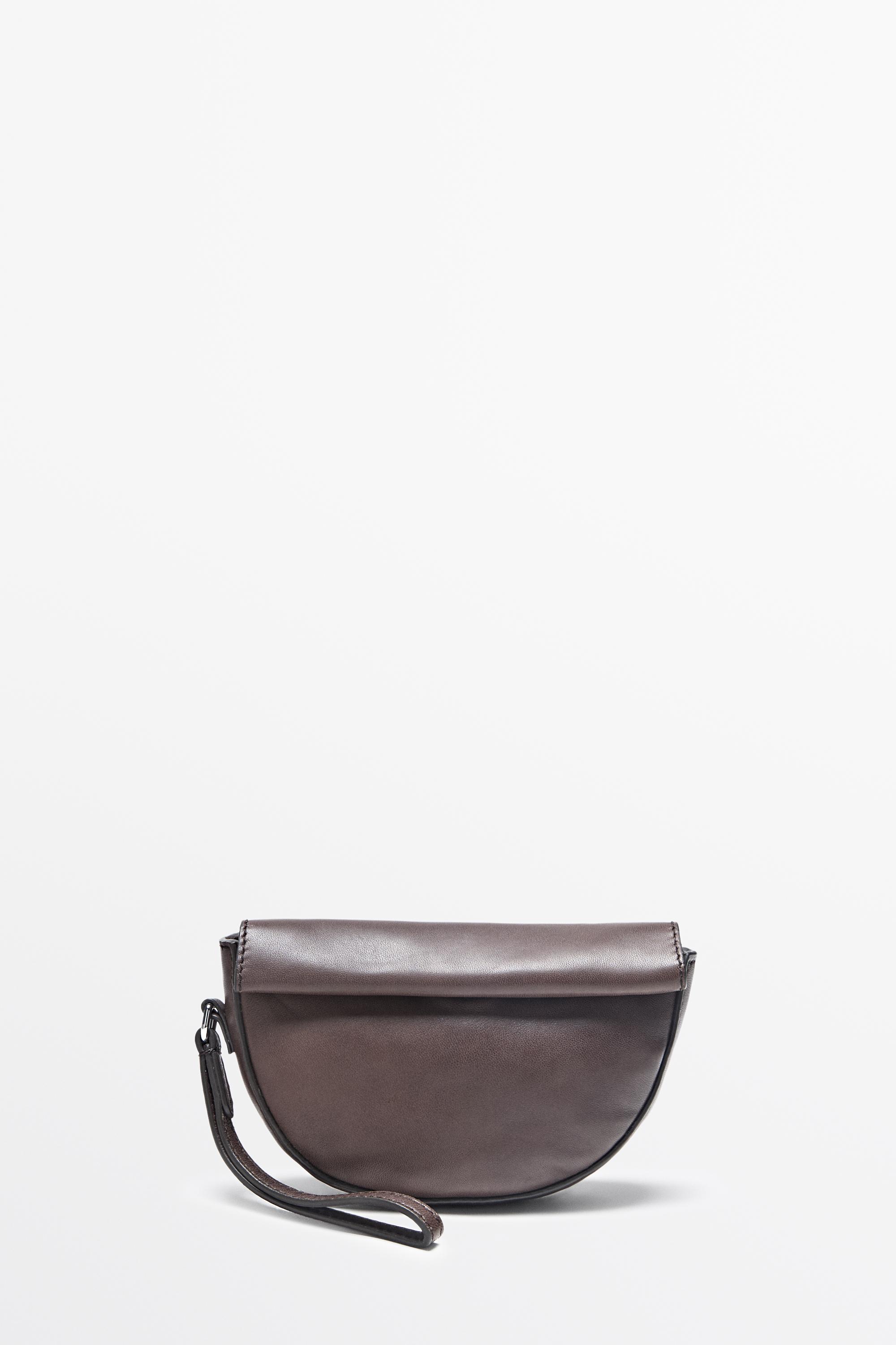 Nappa leather mini crossbody bag