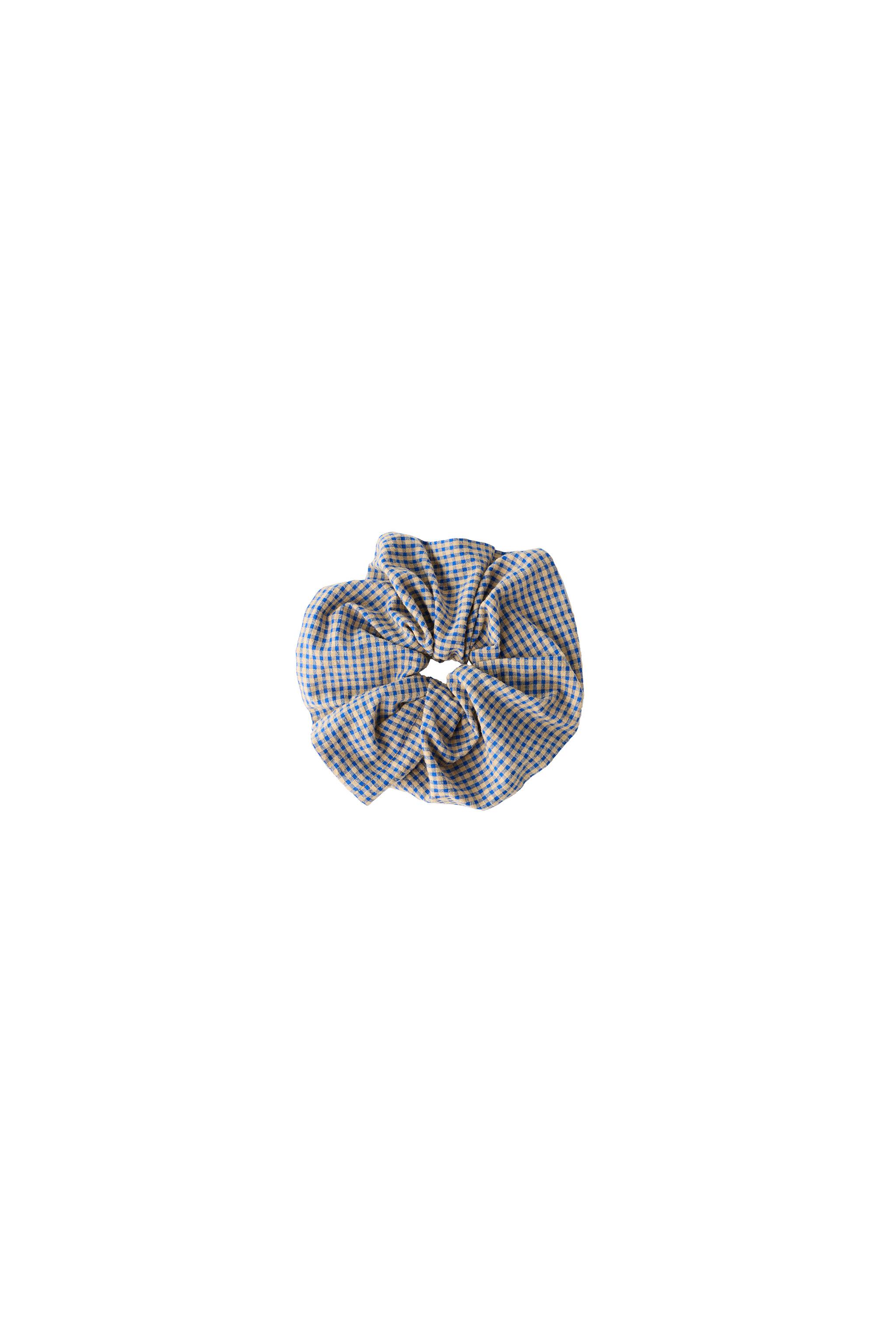 Zara striped metal scrunchie Gold NWT NWT.Zara Golden Metal Necklace with Irregular | Mercari main image 3