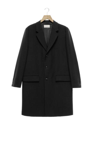 ABRIC LLEUGER 100% LLANA - Negre de Zara