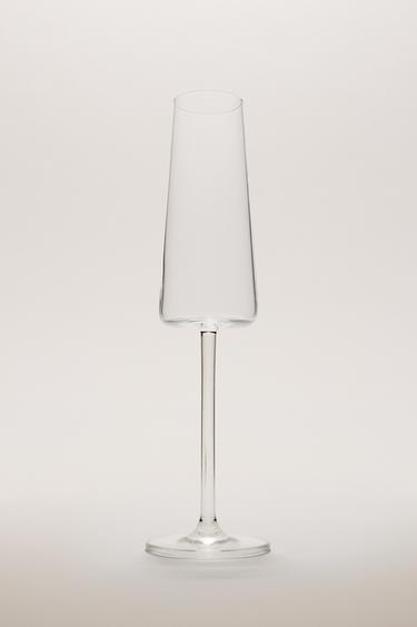 KONISK CHAMPAGNEGLAS I KRYSTAL - 990 fra Zara