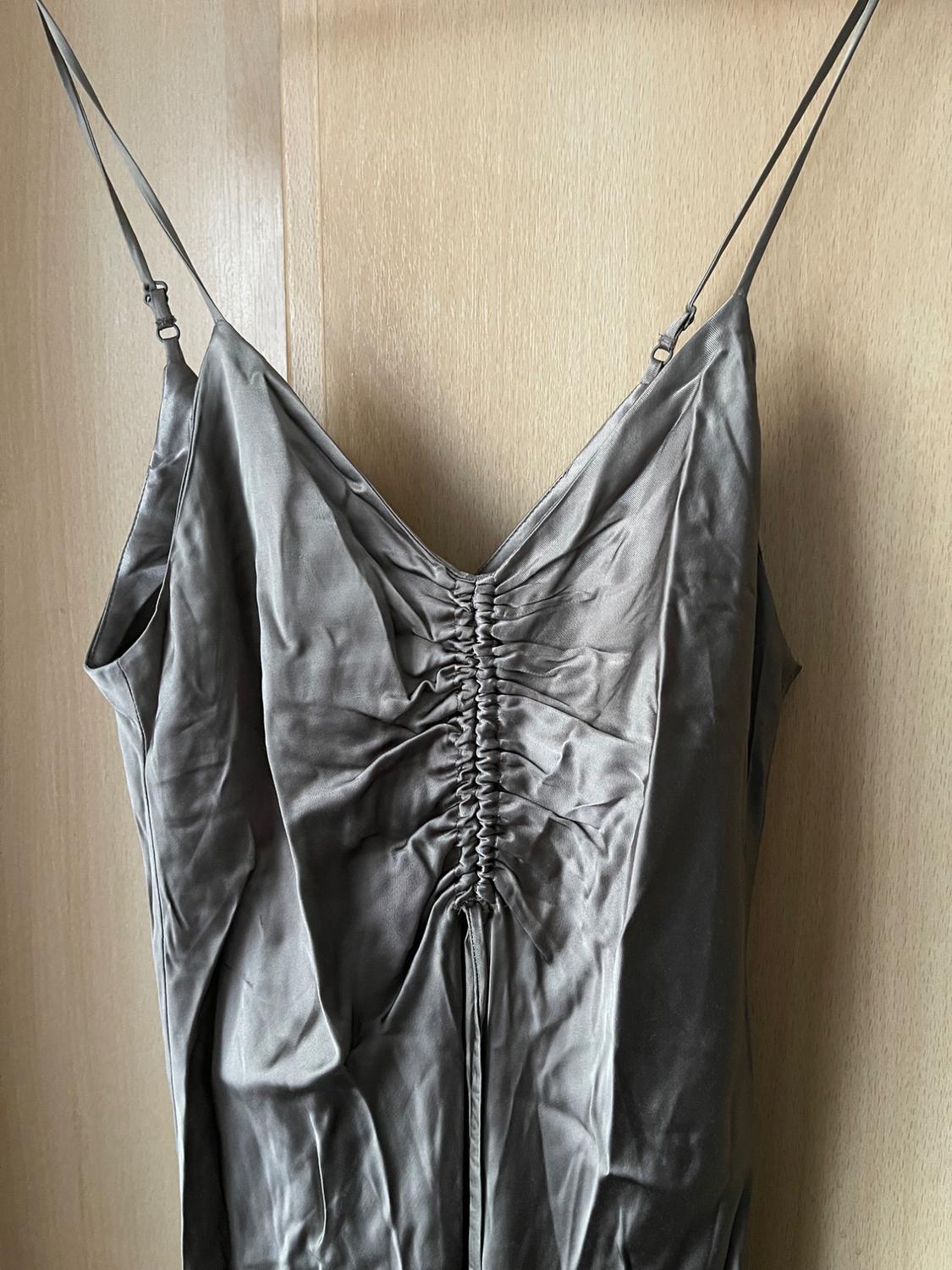 CAMISOLE DRESS WITH GATHERED DETAIL - Image 5