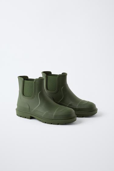 ELASTIC WELLIES - Green by Zara - Image 1