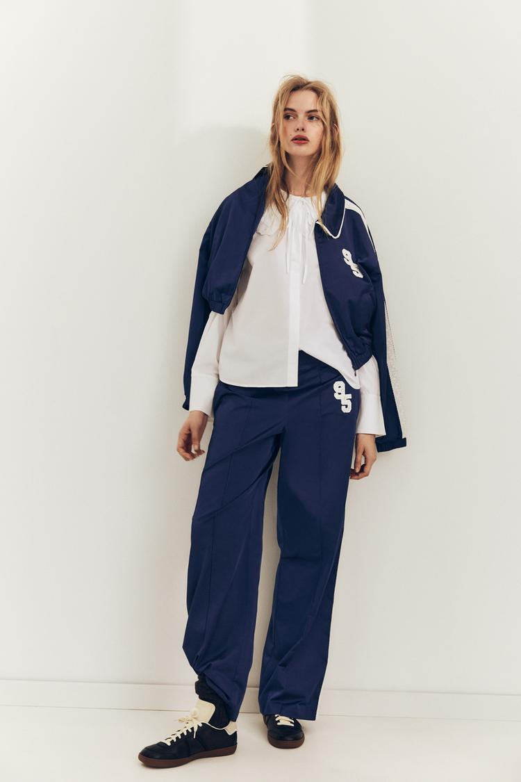 ピーターパンカラー ポプリンシャツ - ホワイト | ZARA Japan / 日本