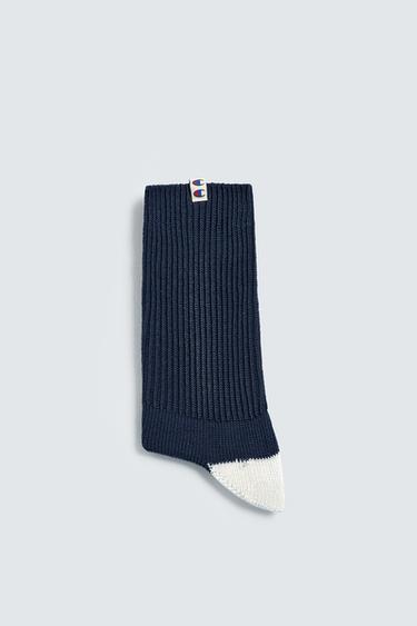 CHAMPION ® X ZARA COLOUR BLOCK SOCKS - Blue by Zara