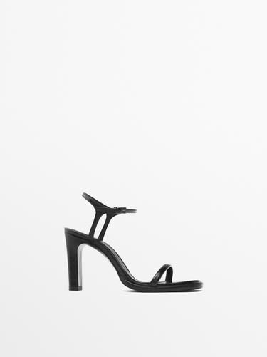 Zara Mid-heel sandals - Black - Image 0