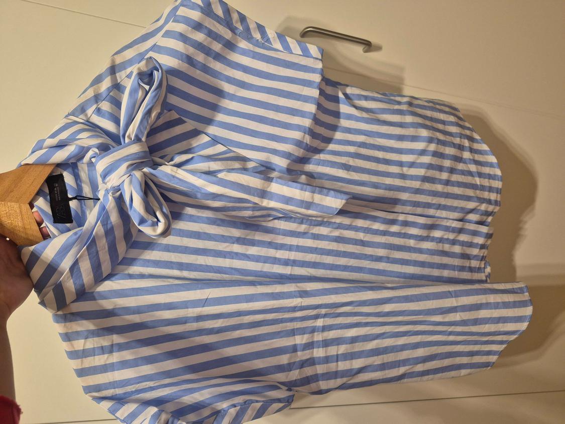 STRIPED SHIRT WITH BOW - Image 5