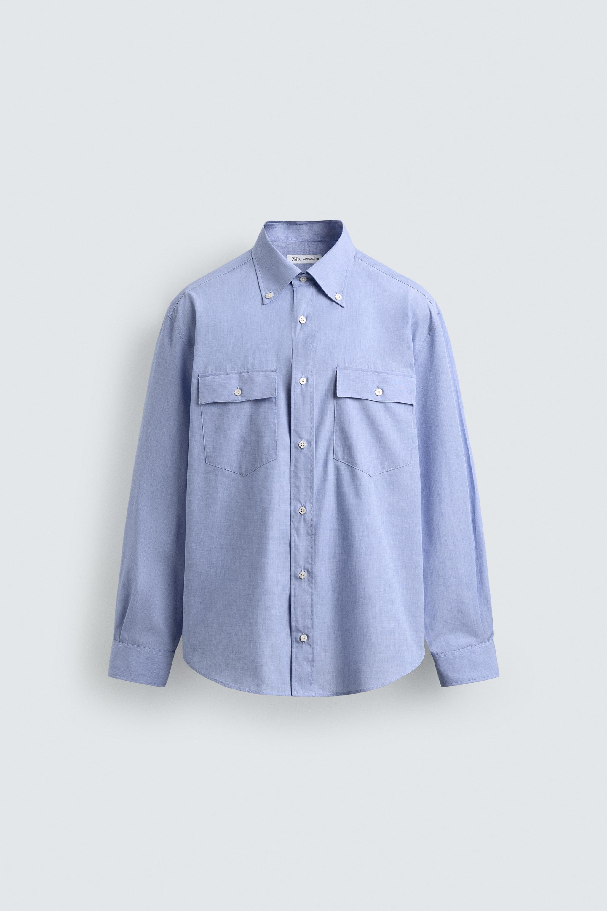RELAXED FIT POCKET SHIRT