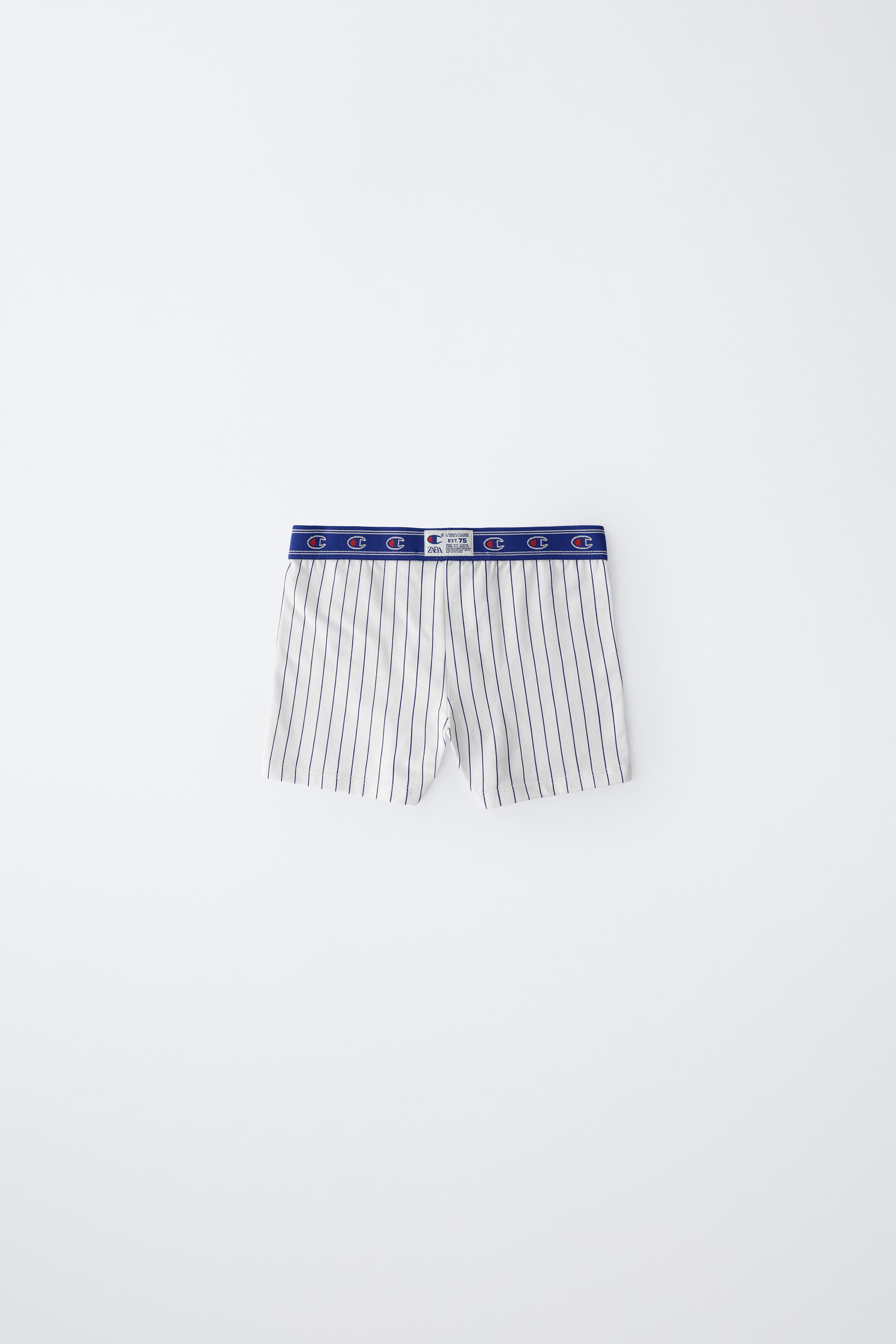 6-14 YEARS/ 2-PACK OF CHAMPION ® X ZARA BOXERS White Grey