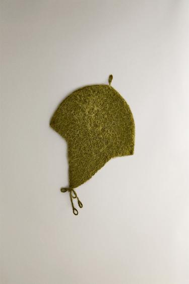 BONNET BÉBÉ ALPAGA - Vert de Zara - Image 0