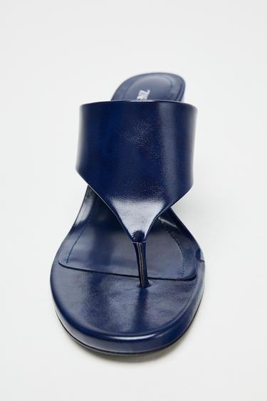 WEDGE SANDALS - Bluish by Zara - Image 4