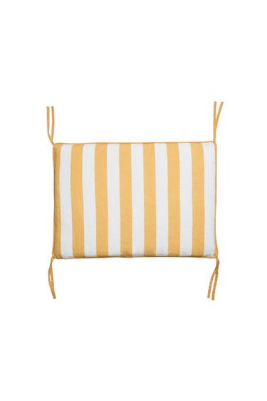 STRIPED BENCH BACK CUSHION - striped by Zara